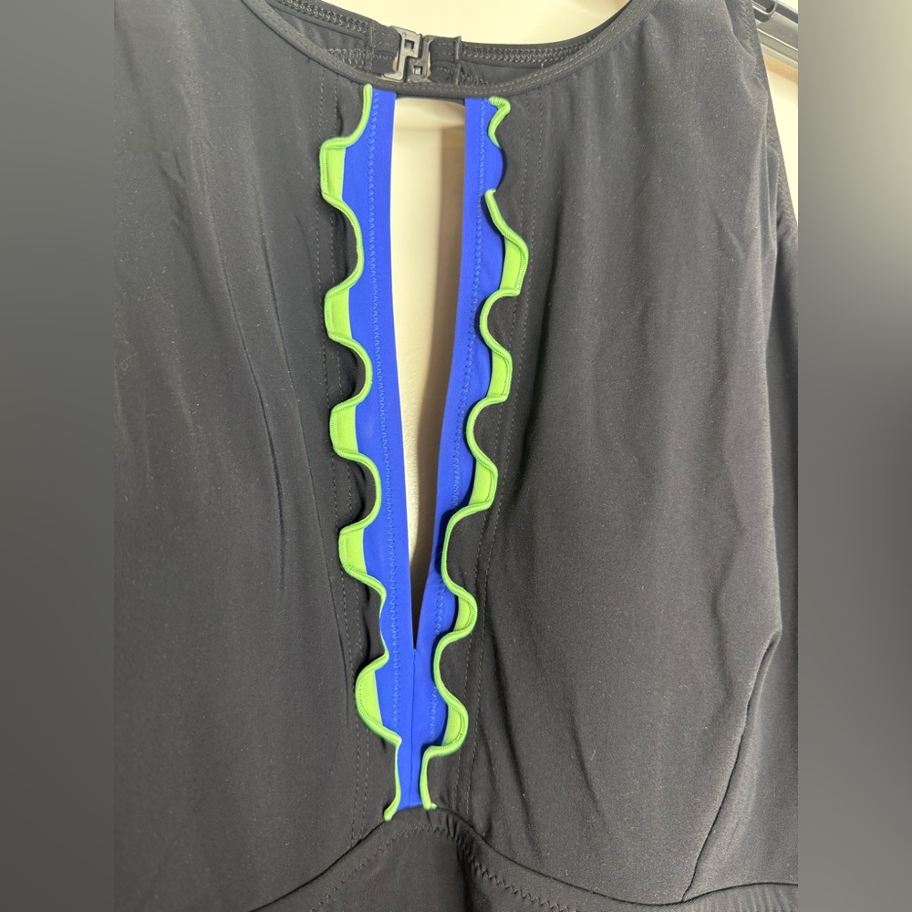 Women’s Profile by Gottex Swimsuit 24W, Black - Picture 2 of 10